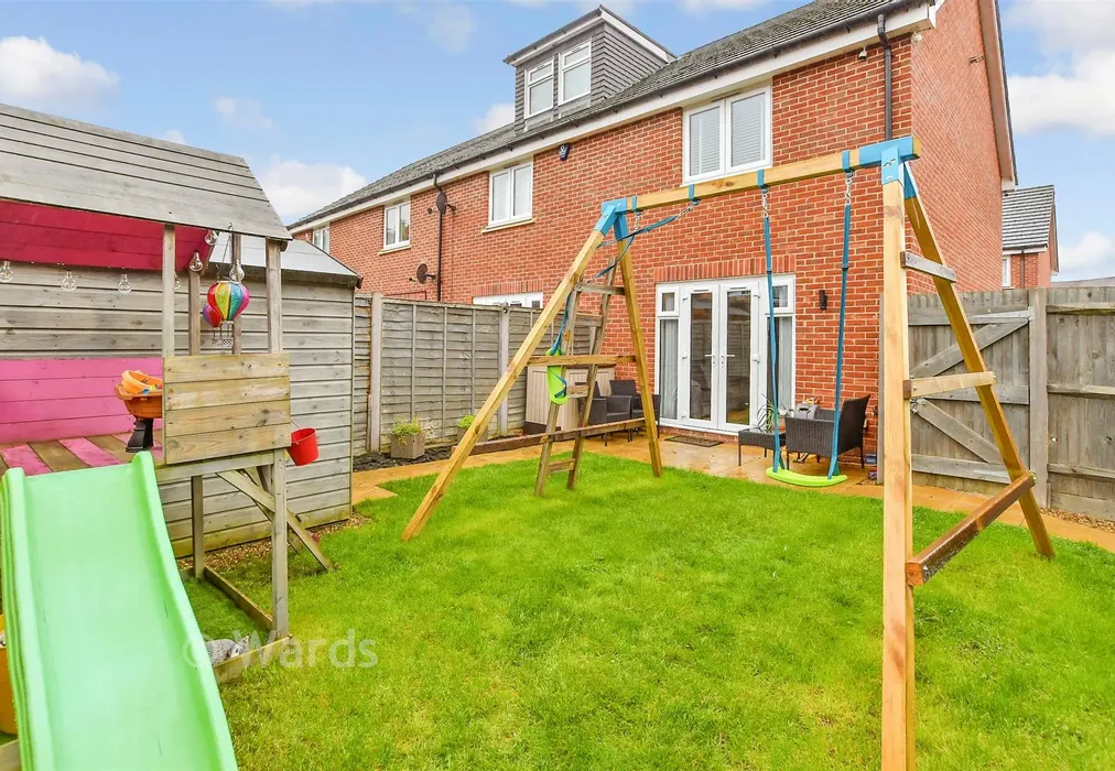 Rear Garden - Perrin Road, Maidstone, Kent - Wards of Kent