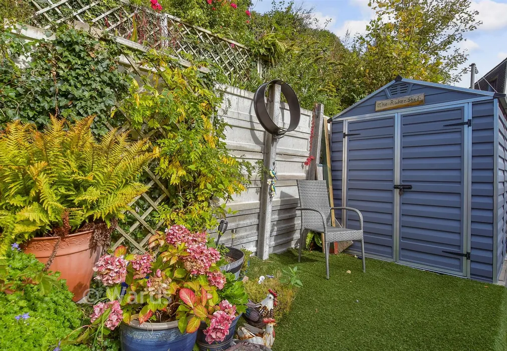Rear Garden - Edred Road, Dover, Kent - Wards of Kent