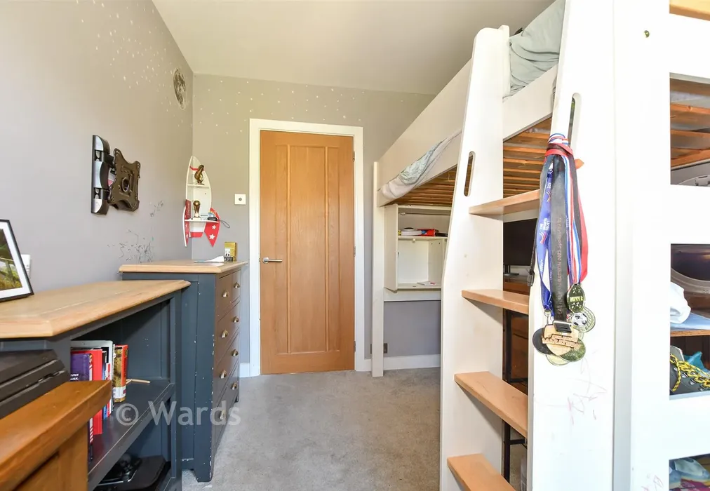 Bedroom 3 - St. Mary's Road, West Hythe, Hythe, Kent - Wards of Kent
