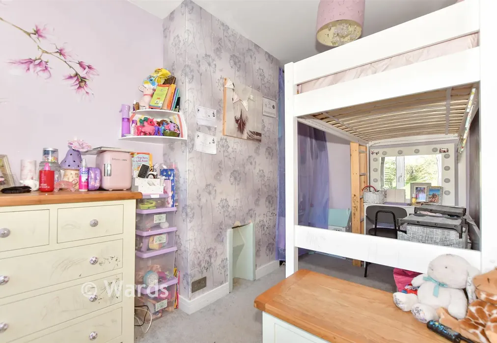 Bedroom 2 - St. Mary's Road, West Hythe, Hythe, Kent - Wards of Kent