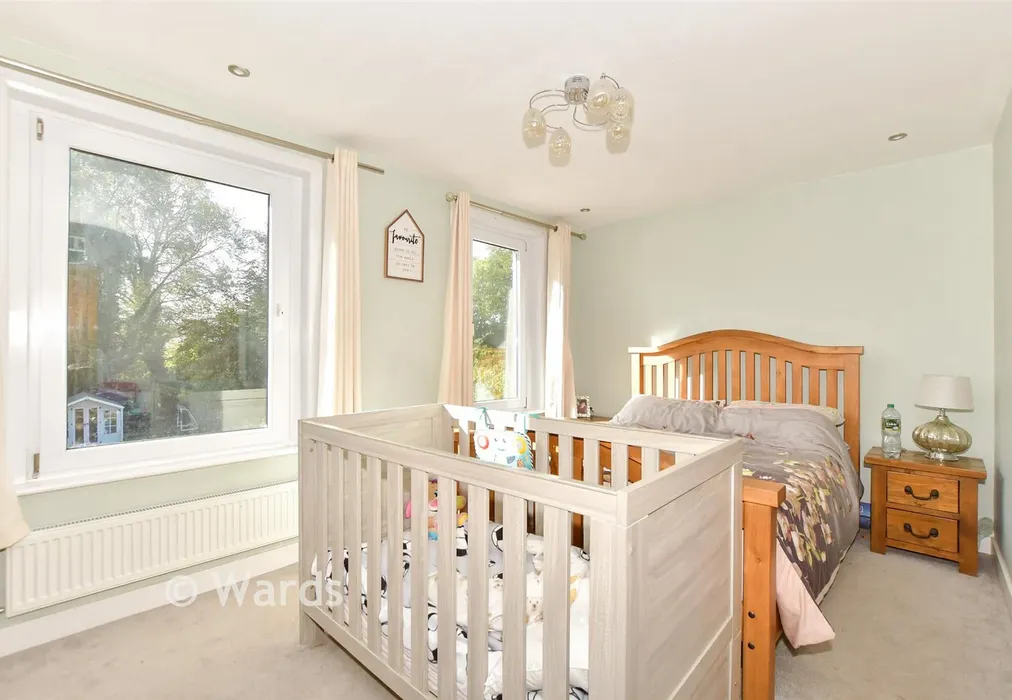 Bedroom 1 - St. Mary's Road, West Hythe, Hythe, Kent - Wards of Kent