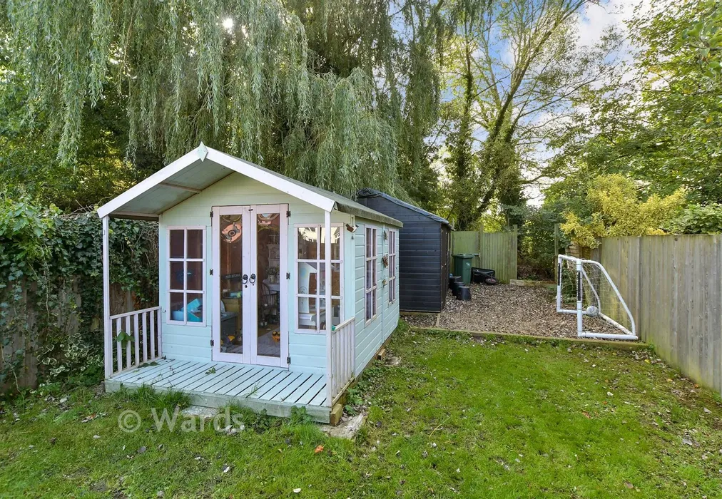 Rear Garden - St. Mary's Road, West Hythe, Hythe, Kent - Wards of Kent