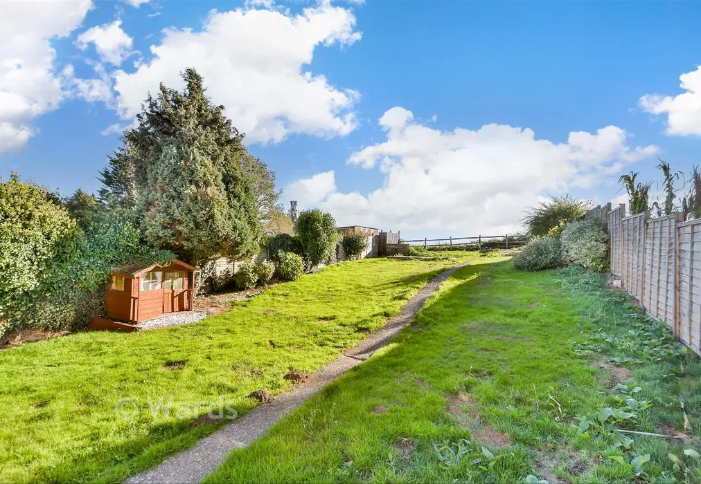 Rear Garden - Keycol Hill, Bobbing, Sittingbourne, Kent - Wards of Kent