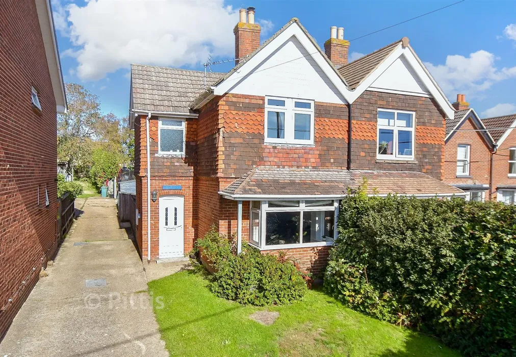 Front Elevation - Hooke Hill, Freshwater, Isle of Wight - Wards of Kent