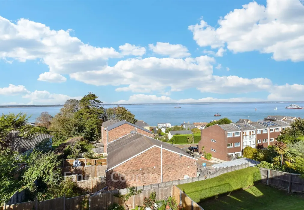 Views To Rear - Nubia Close, Cowes, Isle of Wight - Wards of Kent