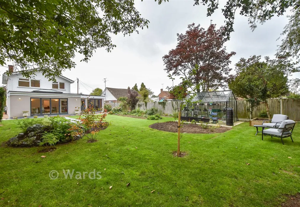 Rear Garden - Front Road, Woodchurch, Ashford, Kent - Wards of Kent