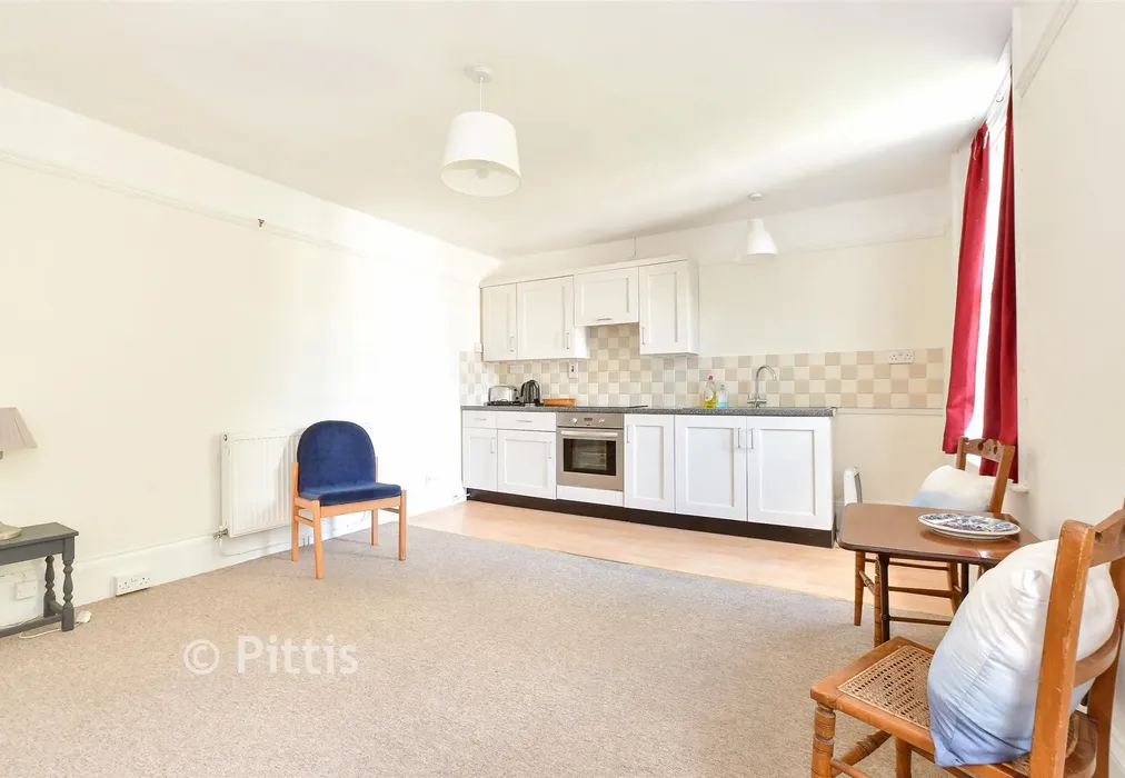 Kitchen/ Living Room - John Street, Ryde, Isle of Wight - Wards of Kent