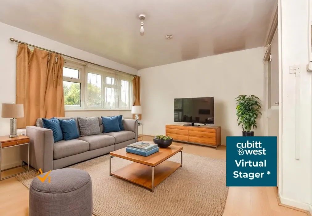 Living Room (Contemporary style) - Shrublands Avenue, Croydon, Surrey - Wards of Kent