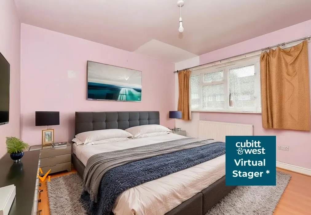 Bedroom 1 (Modern style) - Shrublands Avenue, Croydon, Surrey - Wards of Kent