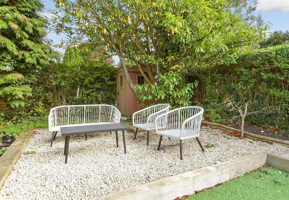 Rear Garden - Mount Avenue, Chaldon, Caterham, Surrey - Wards of Kent