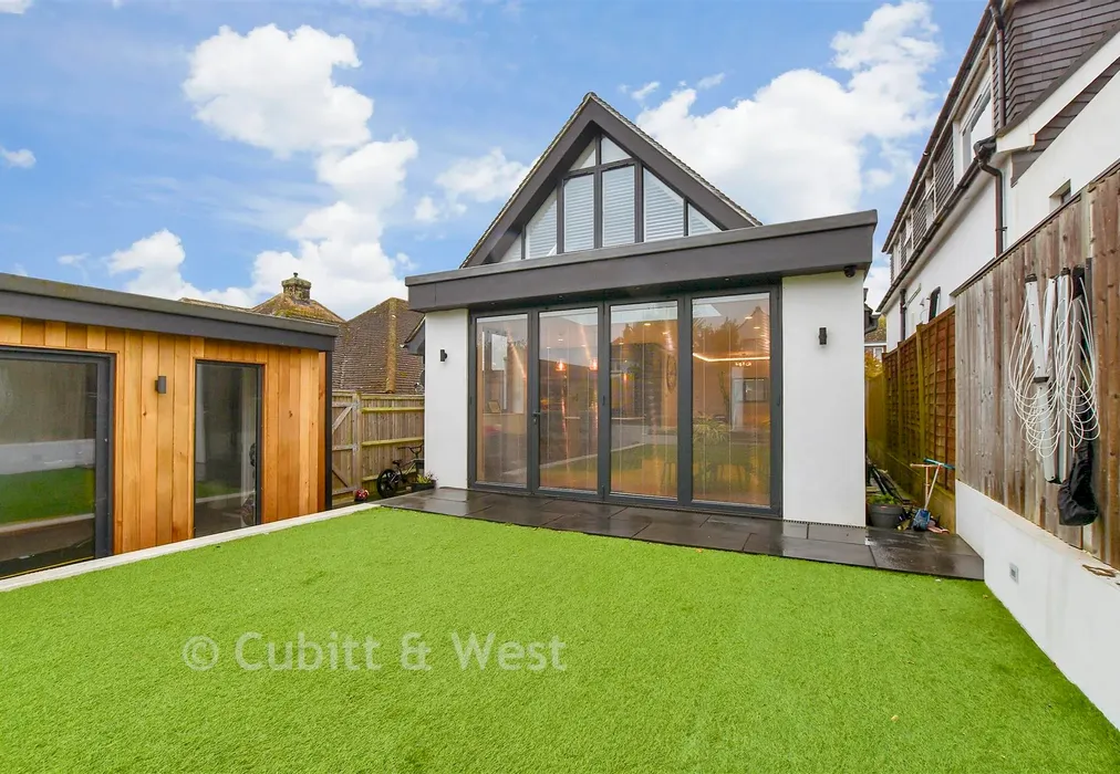Rear Elevation - Seaview Road, Woodingdean, Brighton, East Sussex - Wards of Kent