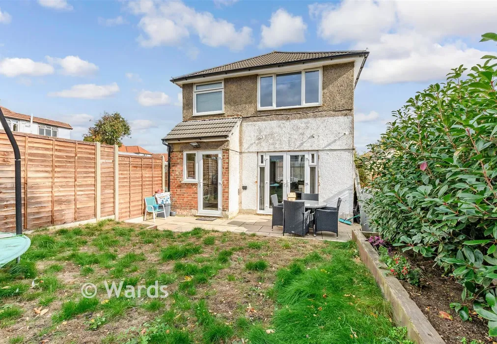 Rear Elevation - Raeburn Road, Sidcup, Kent - Wards of Kent