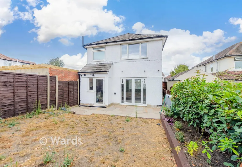Rear Elevation - Raeburn Road, Sidcup, Kent - Wards of Kent