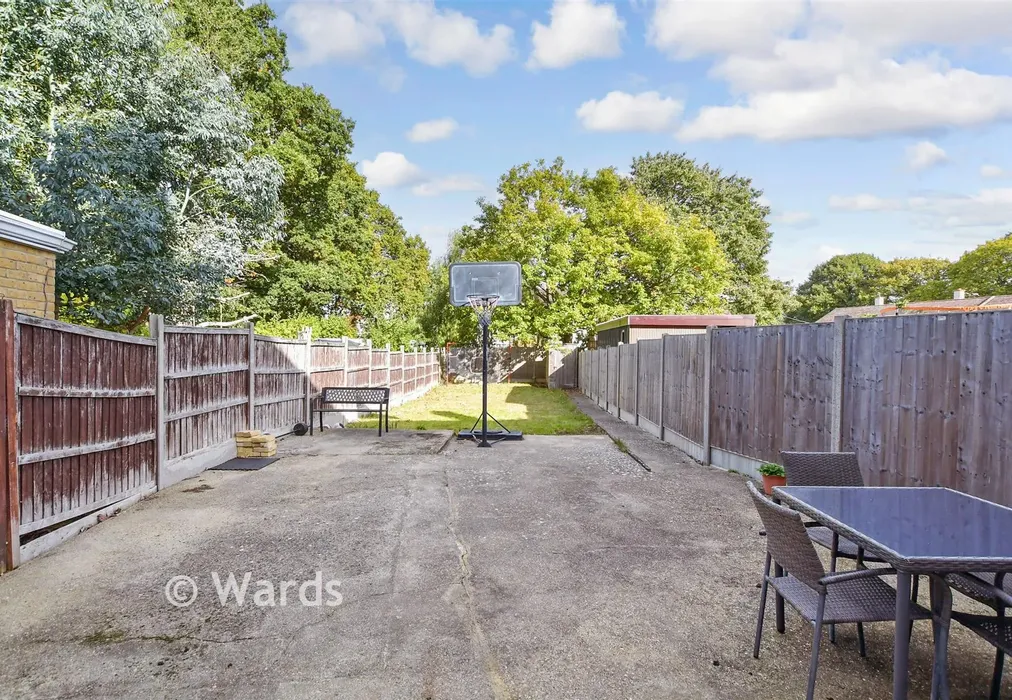 Rear Garden - Lancashire Road, Maidstone, Kent - Wards of Kent