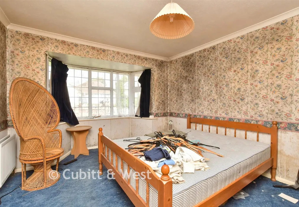 Bedroom 1 - Balsdean Road, Woodingdean, Brighton, East Sussex - Wards of Kent