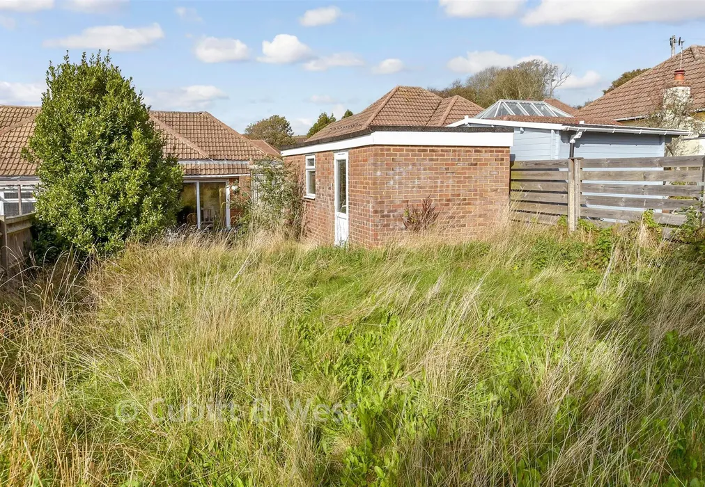 Rear Garden - Balsdean Road, Woodingdean, Brighton, East Sussex - Wards of Kent