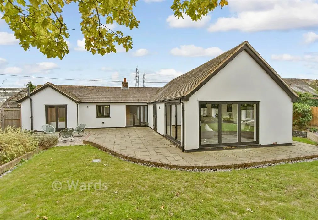 Rear Elevation - Wybournes Lane, High Halstow, Rochester, Kent - Wards of Kent