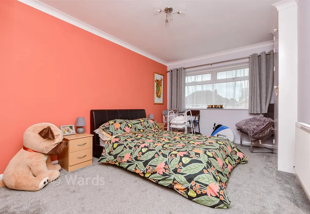 Bedroom 3 - David Avenue, Cliftonville, Margate, Kent - Wards of Kent