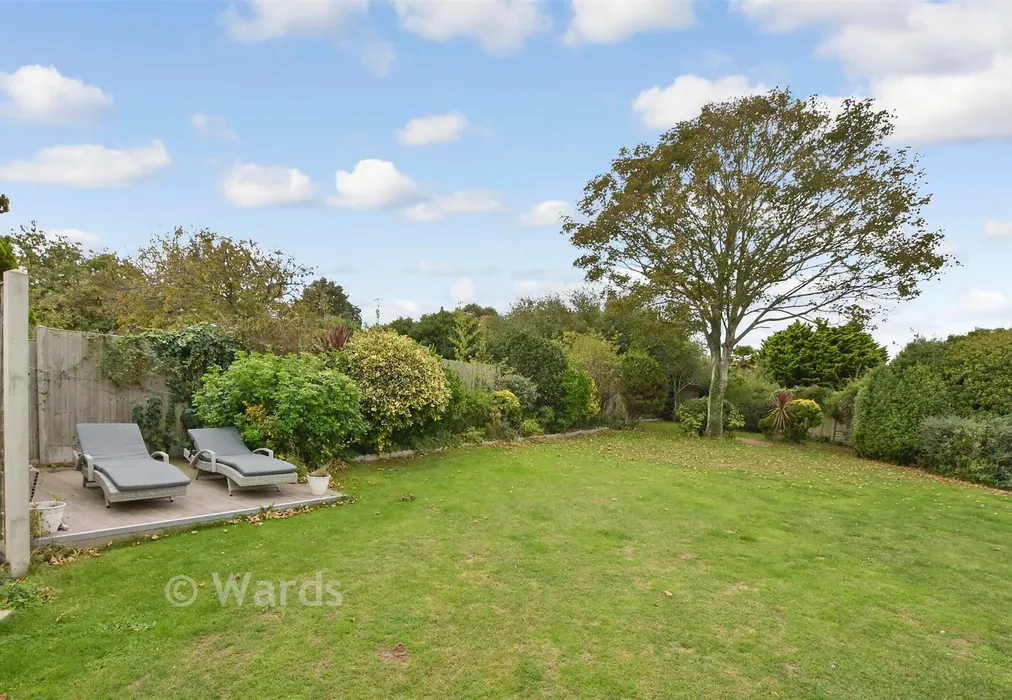 Rear Garden - David Avenue, Cliftonville, Margate, Kent - Wards of Kent