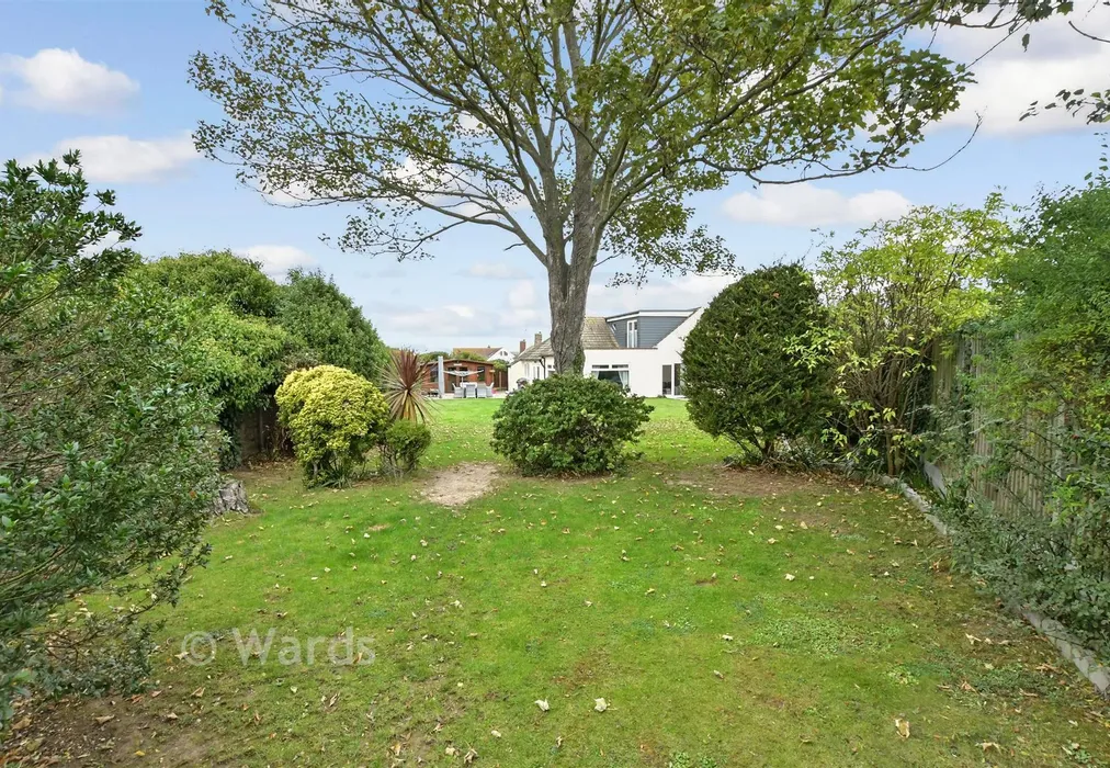 Rear Garden - David Avenue, Cliftonville, Margate, Kent - Wards of Kent