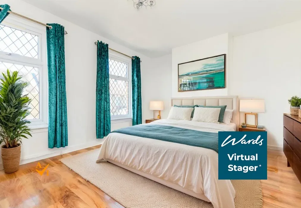 Bedroom 1 (Contemporary style) - Grove Road, Strood, Rochester, Kent - Wards of Kent