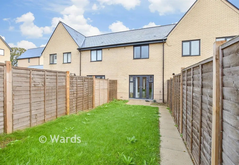 Rear Garden - Ellis Grove, Sandgate, Folkestone, Kent - Wards of Kent