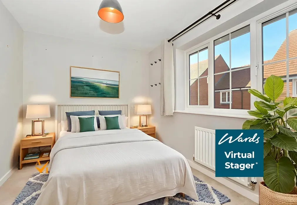 Bedroom 2 (Contemporary style) - Nuthatch Drive, Finberry, Ashford, Kent - Wards of Kent