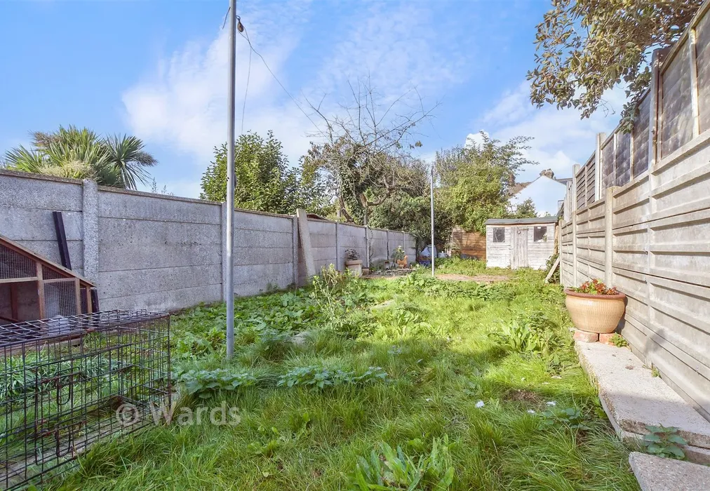 Rear Garden - James Street, Ashford, Kent - Wards of Kent