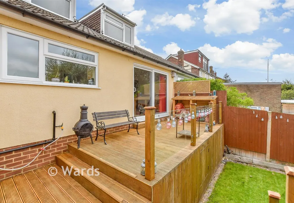 Patio / Decking - Willement Road, Faversham, Kent - Wards of Kent
