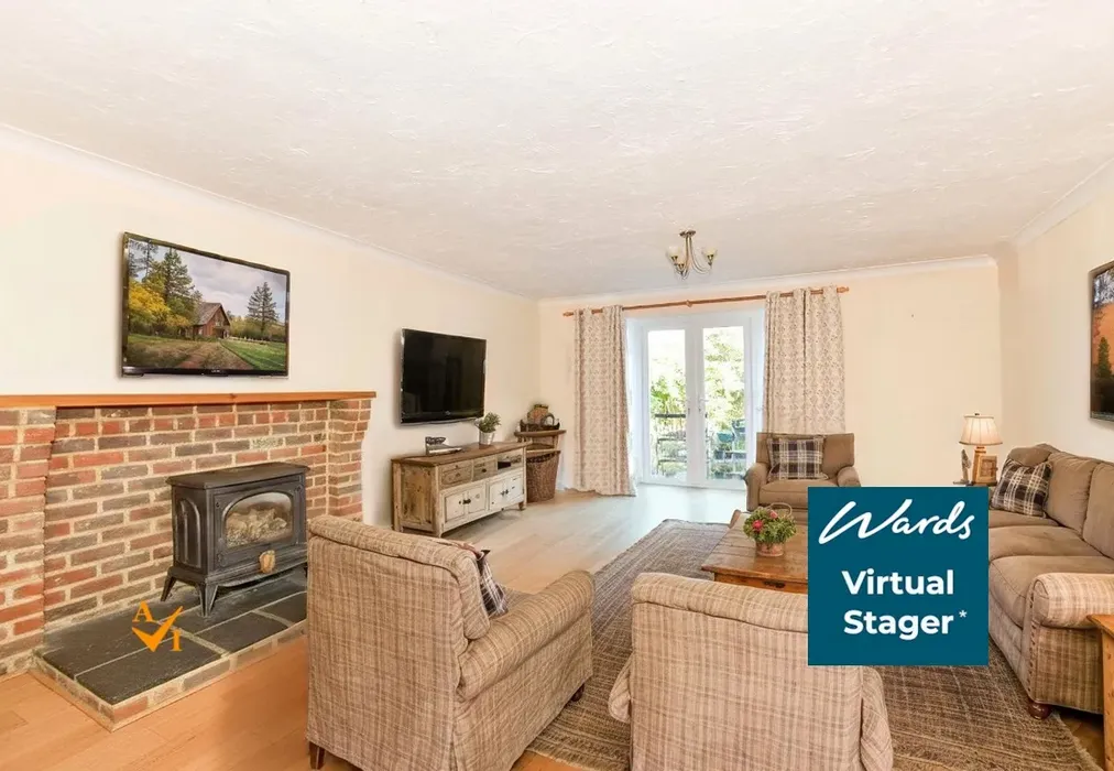 Lounge (Farmhouse style) - Dunes Road, Greatstone, Kent - Wards of Kent