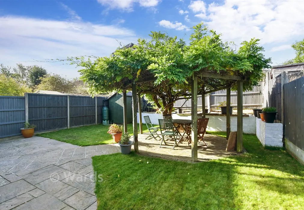 Rear Garden - Kingsgate Close, Maidstone, Kent - Wards of Kent