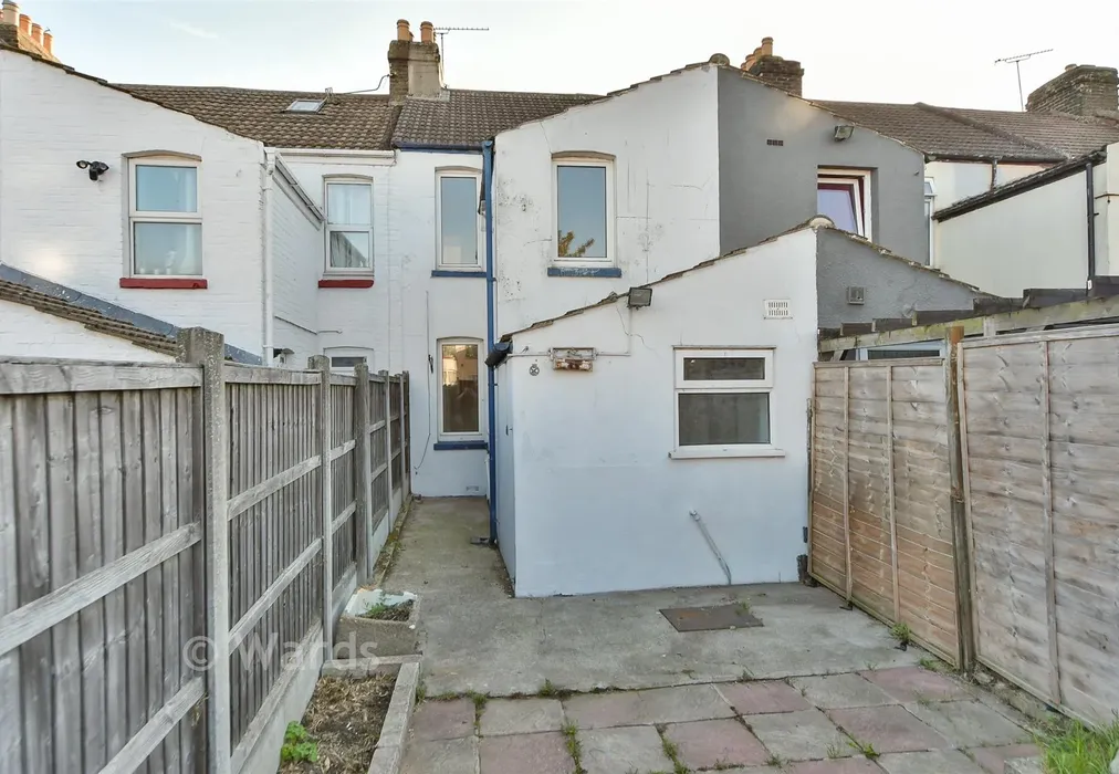 Rear Elevation - Cowper Road, Gillingham, Kent - Wards of Kent