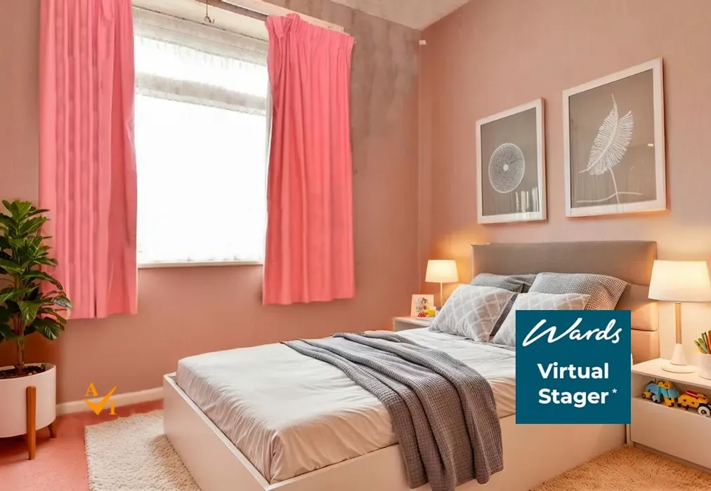 Bedroom 4 (Contemporary style) - Sundridge Drive, Walderslade, Chatham, Kent - Wards of Kent