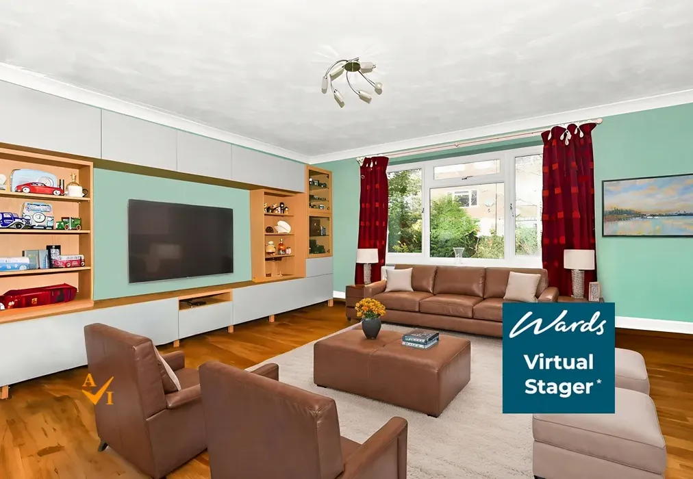 Lounge (Contemporary style) - Chapman Way, East Malling, West Malling, Kent - Wards of Kent