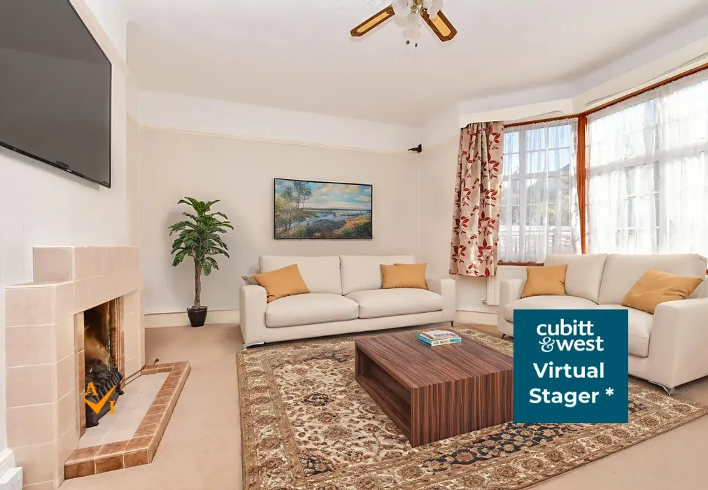 Lounge (Contemporary style) - Northampton Road, Croydon, Surrey - Wards of Kent