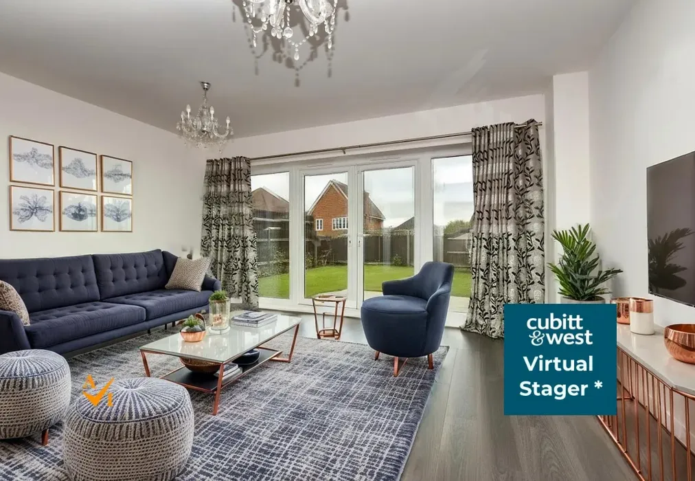 Lounge (Modern style) - Dover Road, Tadworth, Surrey - Wards of Kent