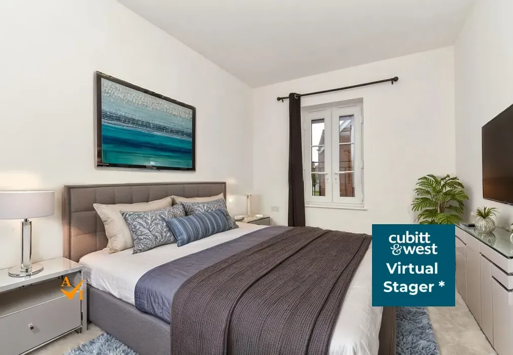 Bedroom 2 (Modern style) - Dover Road, Tadworth, Surrey - Wards of Kent