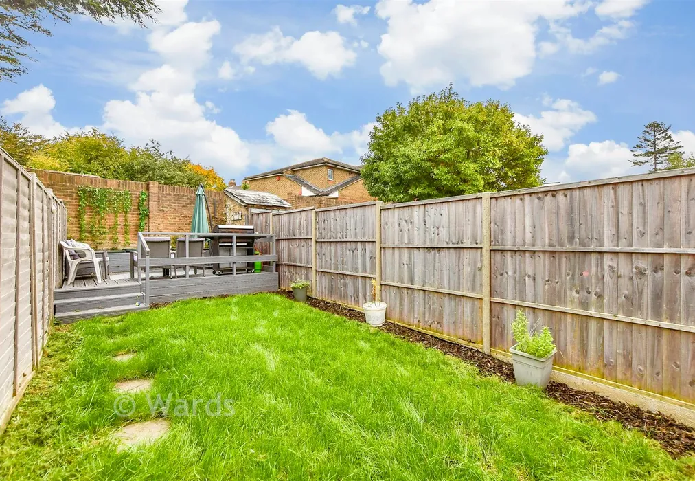 Rear Garden - Lower Boxley Road, Maidstone, Kent - Wards of Kent