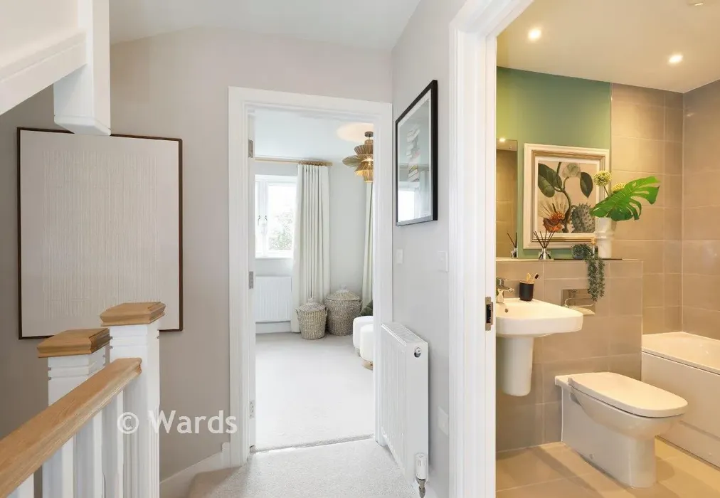 Landing Show Home - Dunlin Walk, Scholars Place Iwade, Iwade, Sittingbourne, Kent - Wards of Kent