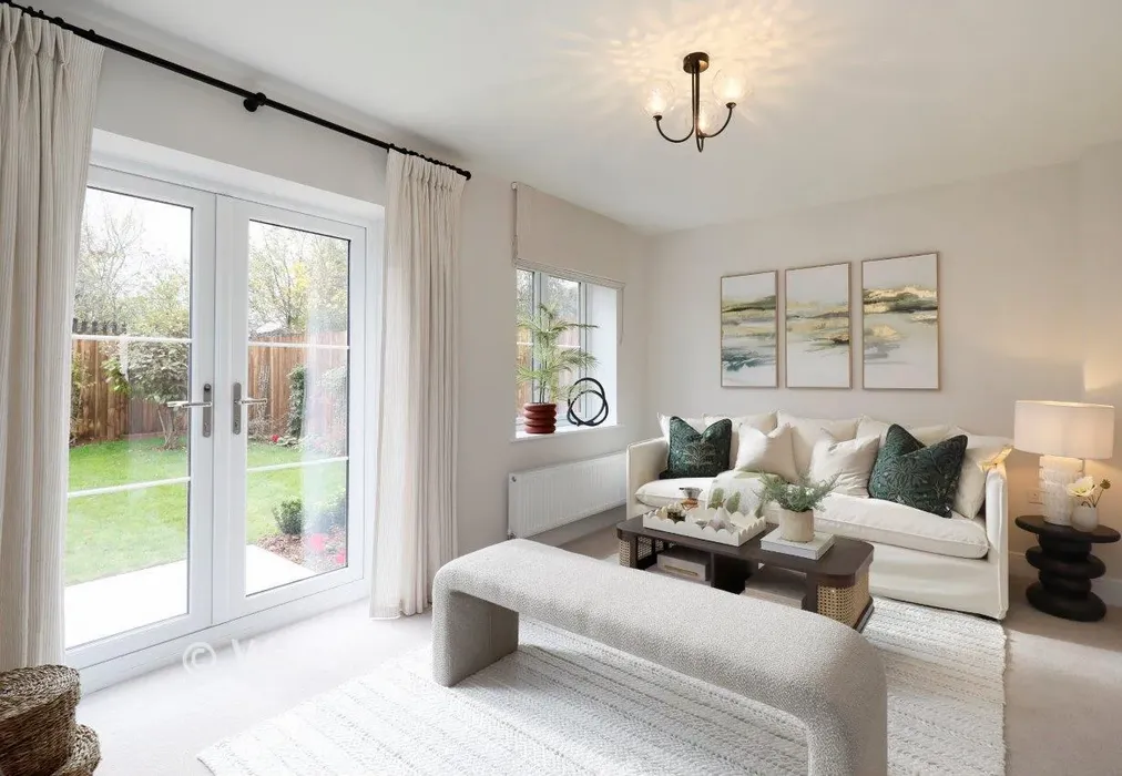 Lounge Show Home - Dunlin Walk, Scholars Place Iwade, Iwade, Sittingbourne, Kent - Wards of Kent