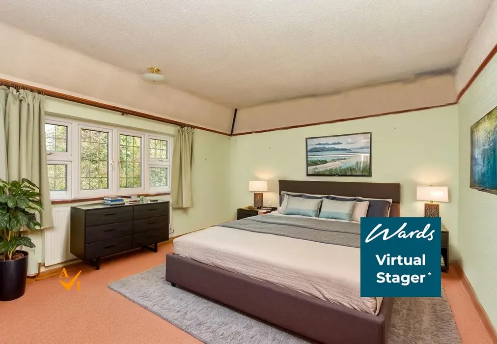 Bedroom 1 (Modern style) - High Street, Eynsford, Kent - Wards of Kent