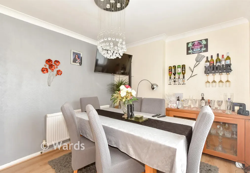Dining Room - Chaucer Road, Elvington, Dover, Kent - Wards of Kent
