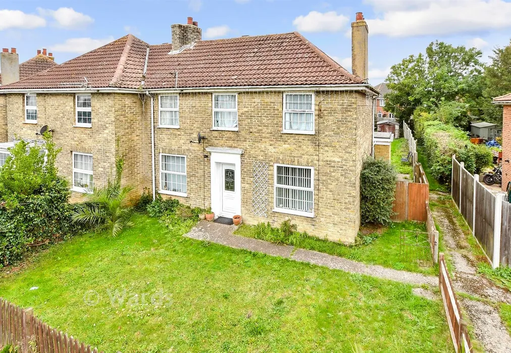 Front (Web) - Chaucer Road, Elvington, Dover, Kent - Wards of Kent