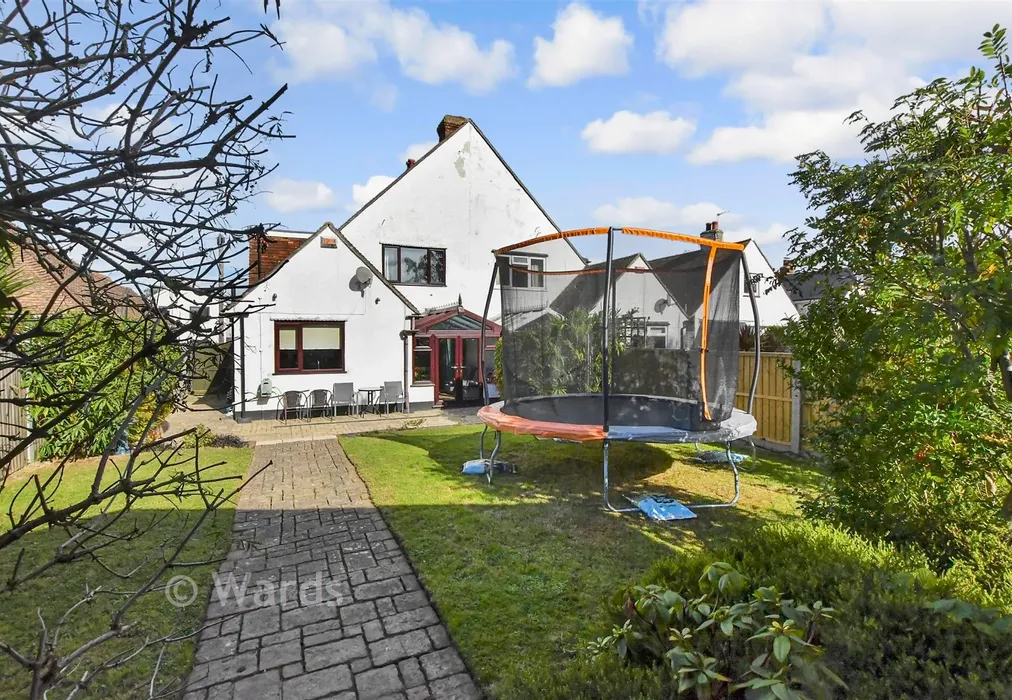 Rear Garden - Epple Bay Road, Birchington, Kent - Wards of Kent