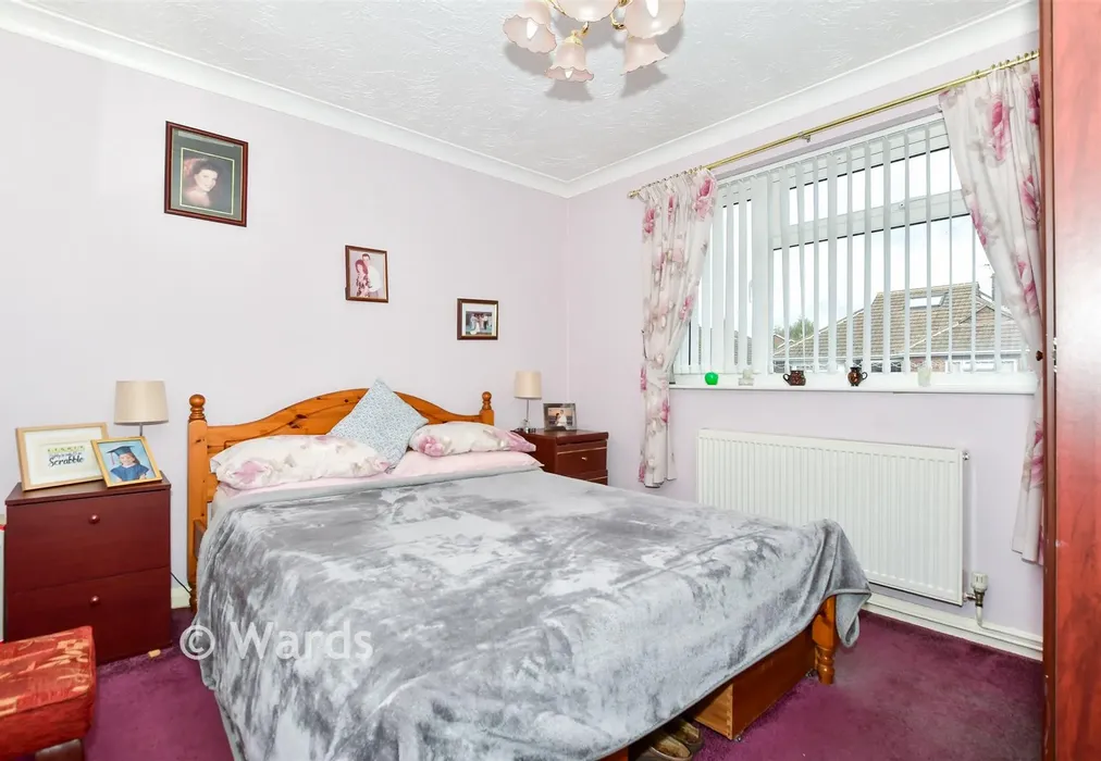 Bedroom 2 - Fauchons Close, Bearsted, Maidstone, Kent - Wards of Kent