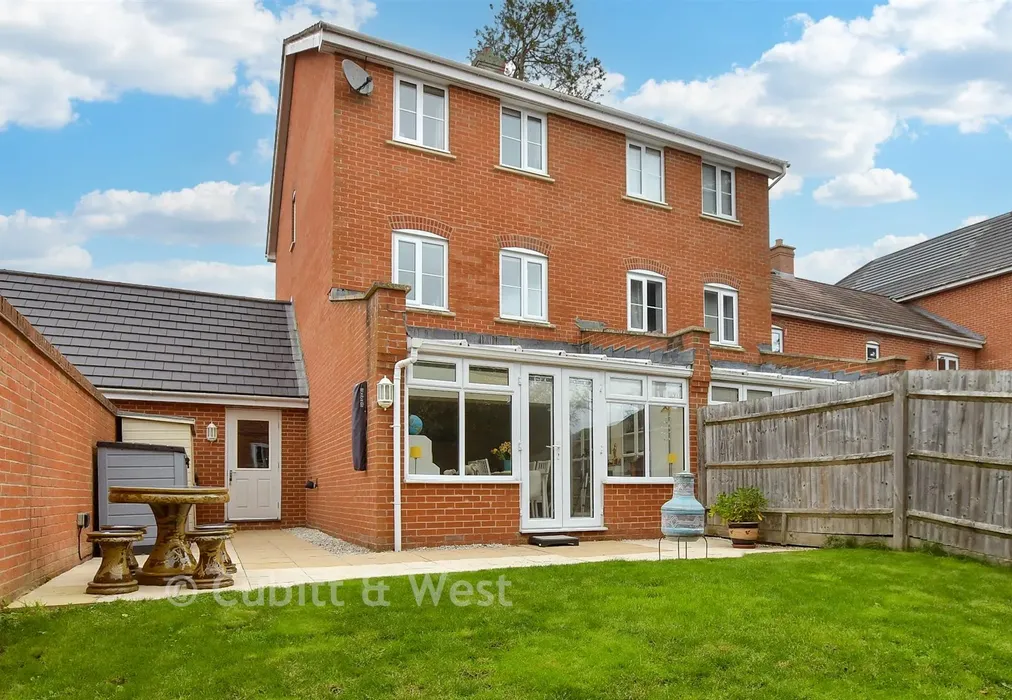 Rear Elevation - Cedar Avenue, Haywards Heath, West Sussex - Wards of Kent