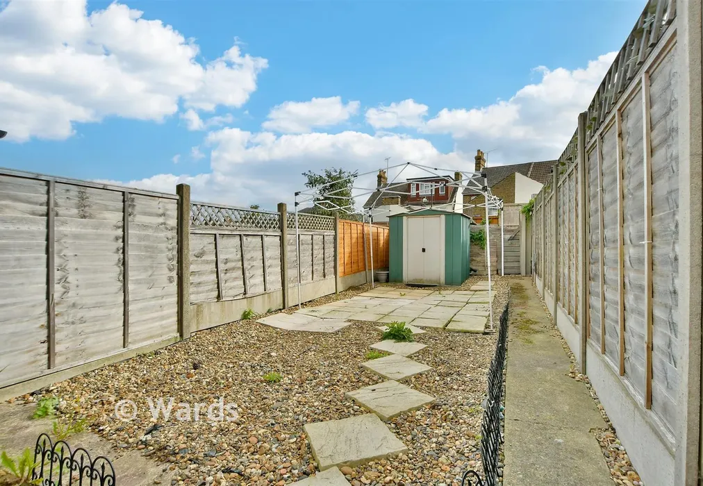 Rear Garden - Roberts Road, Rainham, Gillingham, Kent - Wards of Kent