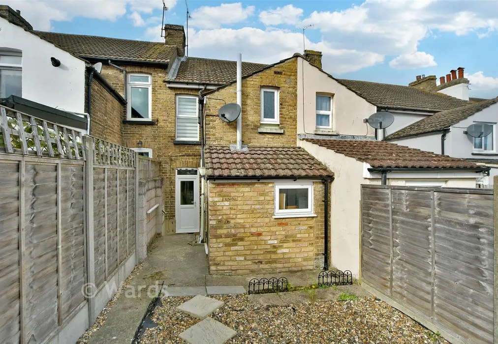 Rear Elevation - Roberts Road, Rainham, Gillingham, Kent - Wards of Kent