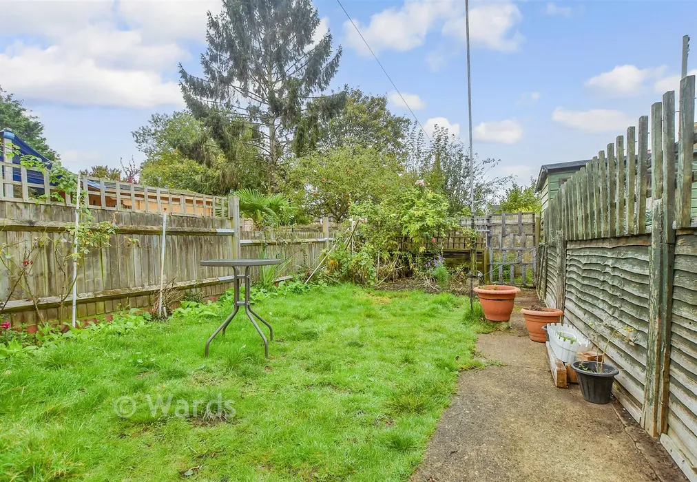 Rear Garden - Allen Street, Maidstone, Kent - Wards of Kent