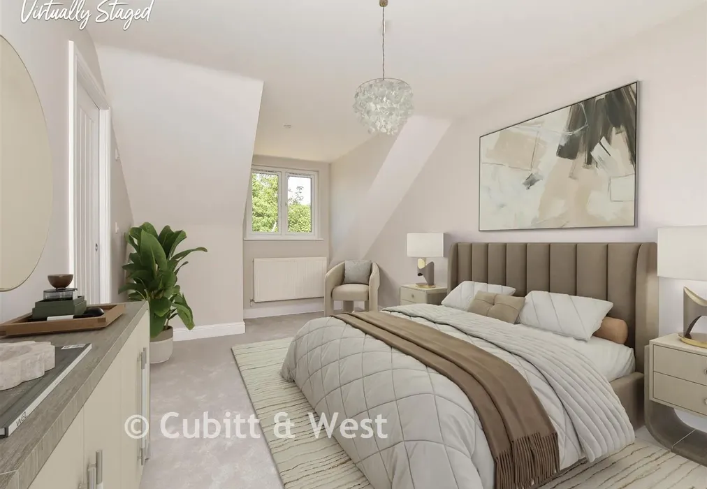 Bedroom 1 Staged - Dion Carshalton, Nightingale Road, Carshalton, Surrey - Wards of Kent